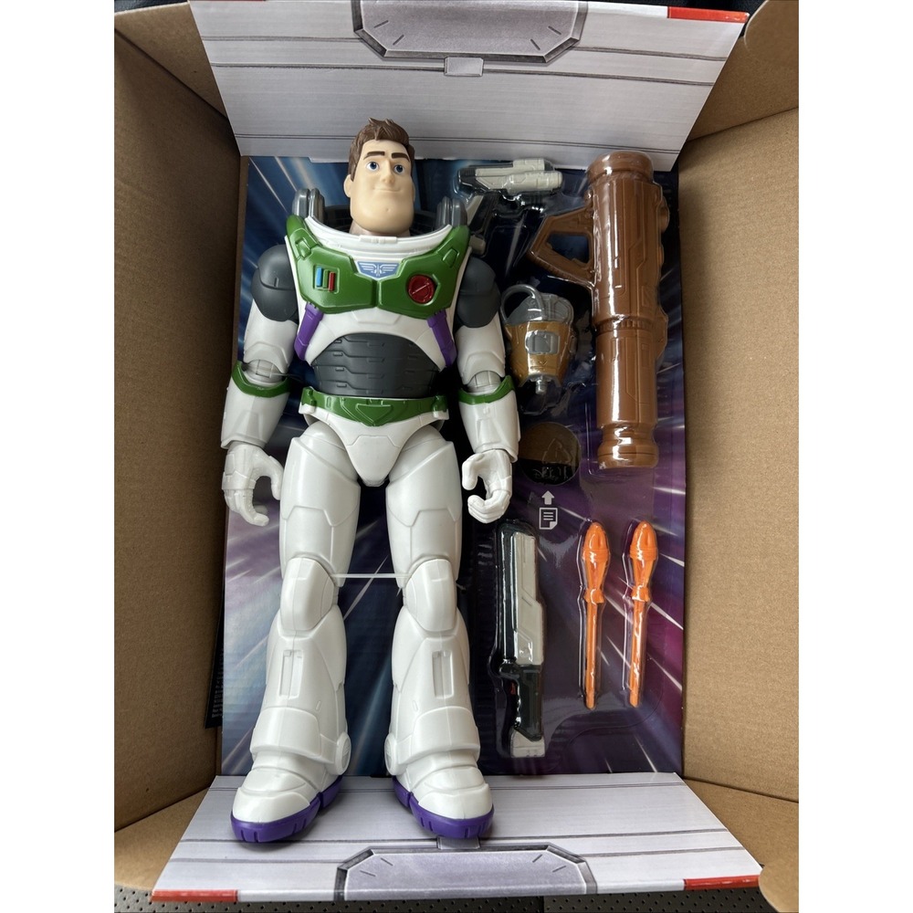 Disney Pixar Lightyear Fully Equipped Buzz Lightyear 11.6" Figure - New In‎ Box